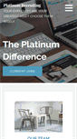 Mobile Screenshot of platinumrecruiting.com